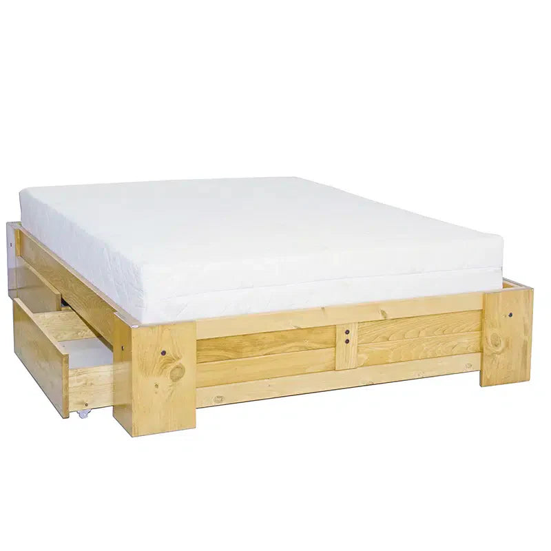 Le Condo - Lit En Bois Avec Tiroirs (en option)