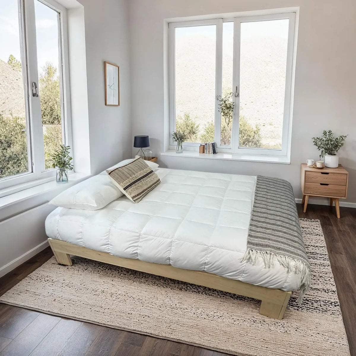 Loft - Base De Lit plateforme Avec Tiroirs (En Option)