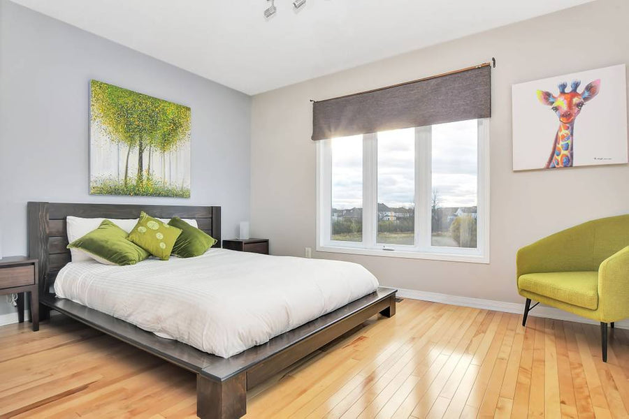 base de lit avec lattes