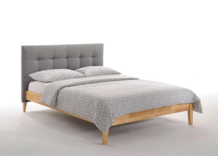 Base-De-Lit-De-Tête-De-Lit-Rembourré - naturel